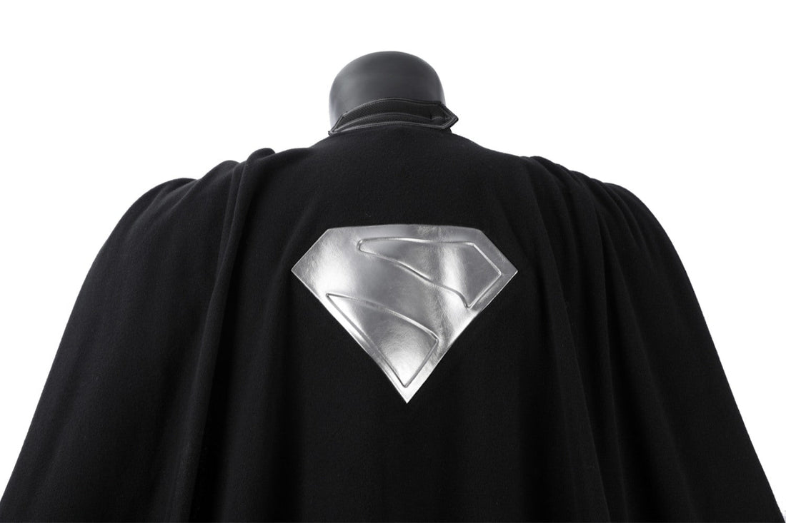 Superman Legacy Clark Kent Black Suit Top Cosplay Costumes