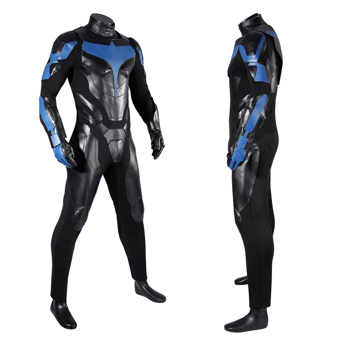 Titans Season 1 Nightwing Dick Grayson Battle Suit Male Cosplay Costumes