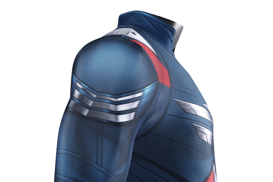 Captain America Brave New World Male Jumpsuit Cosplay Costumes