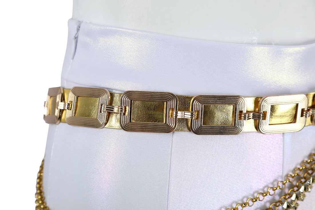 KPop Demon Hunters Rumi White Stage Outfit Cosplay Costumes