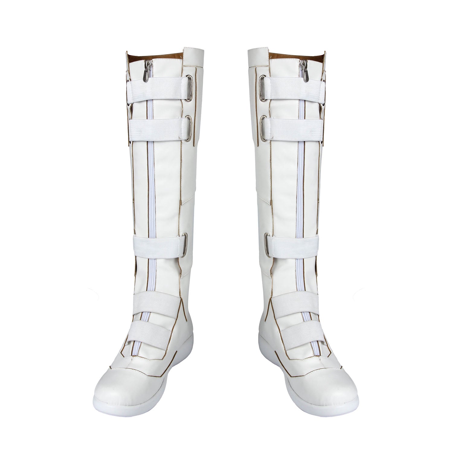 Black Widow Natasha Romanoff White Suit Female Cosplay Costumes