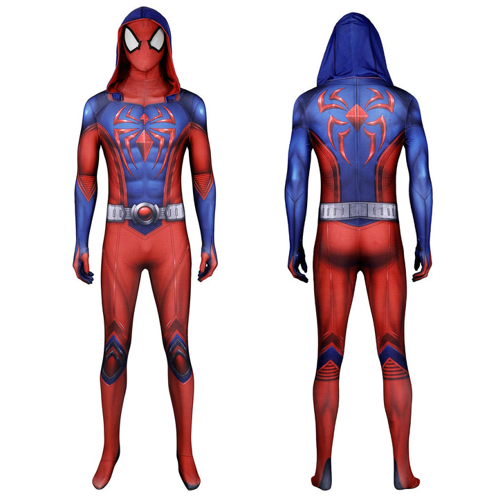 Spider-Man 2 Peter Parker Scarlet III Suit Male Jumpsuit Costumes