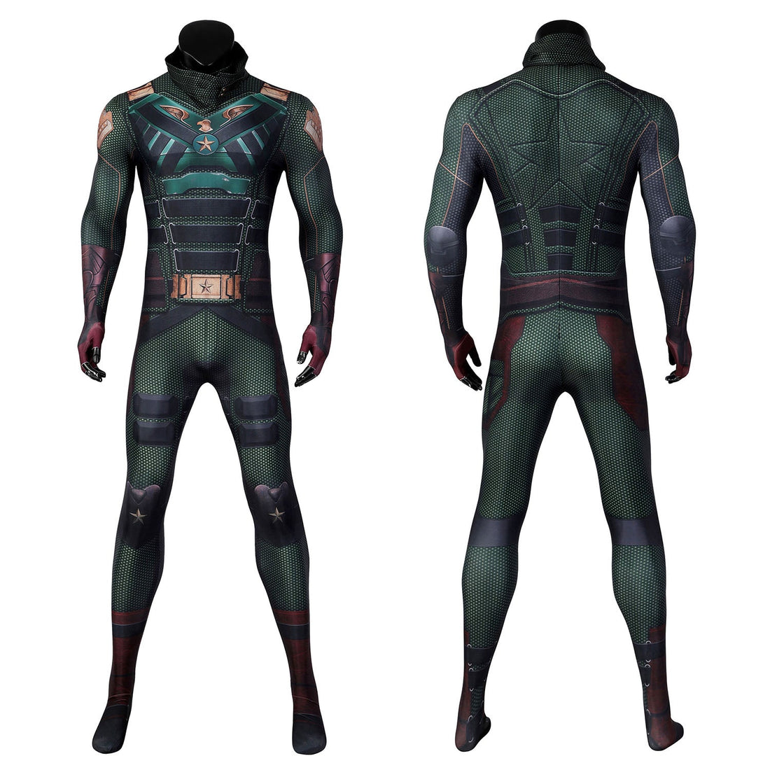 The Boys Season 3 Soldier Boy Male Jumpsuit with Helmet Costumes