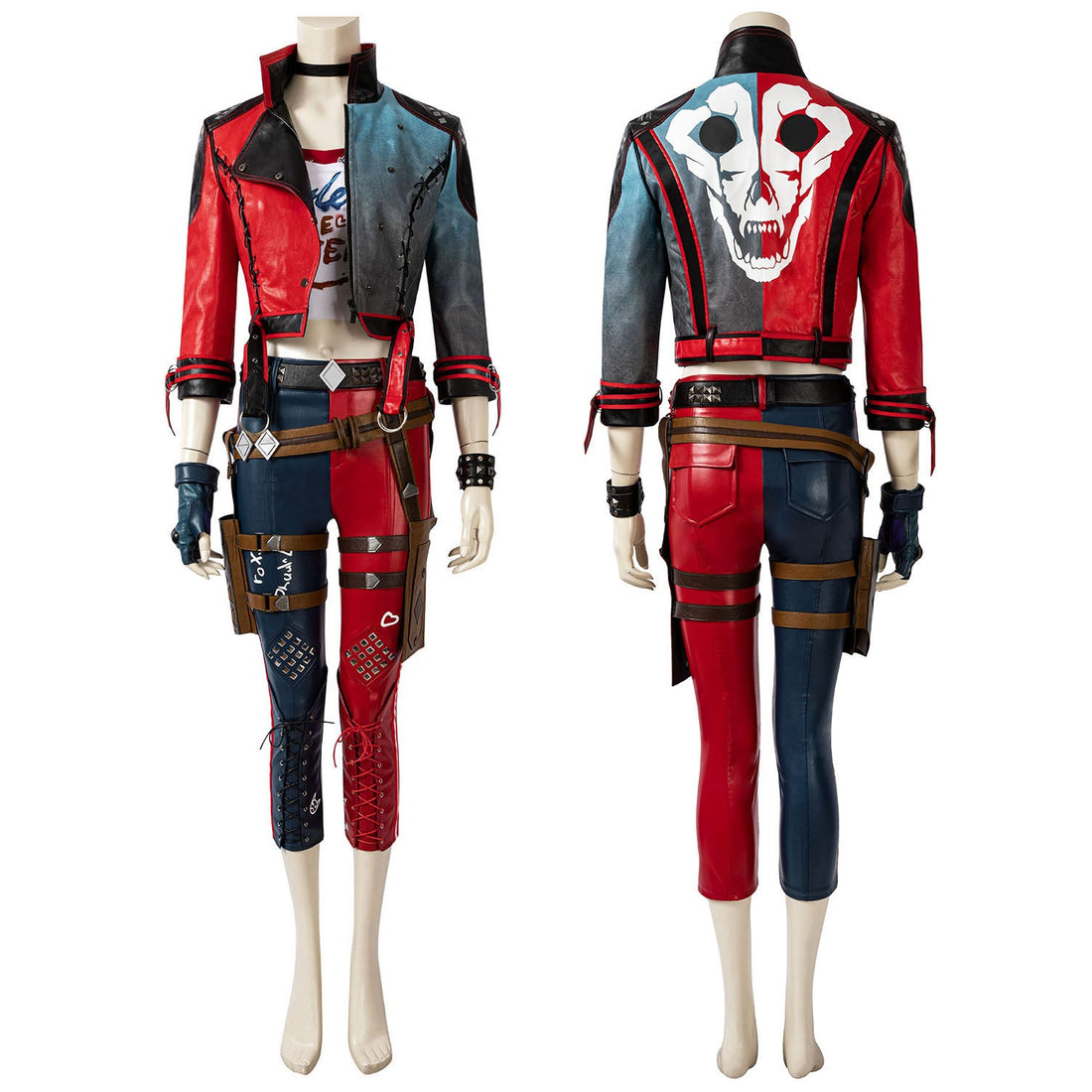 The Suicide Squad Kill the Justice League Harley Quinn Cosplay Costumes