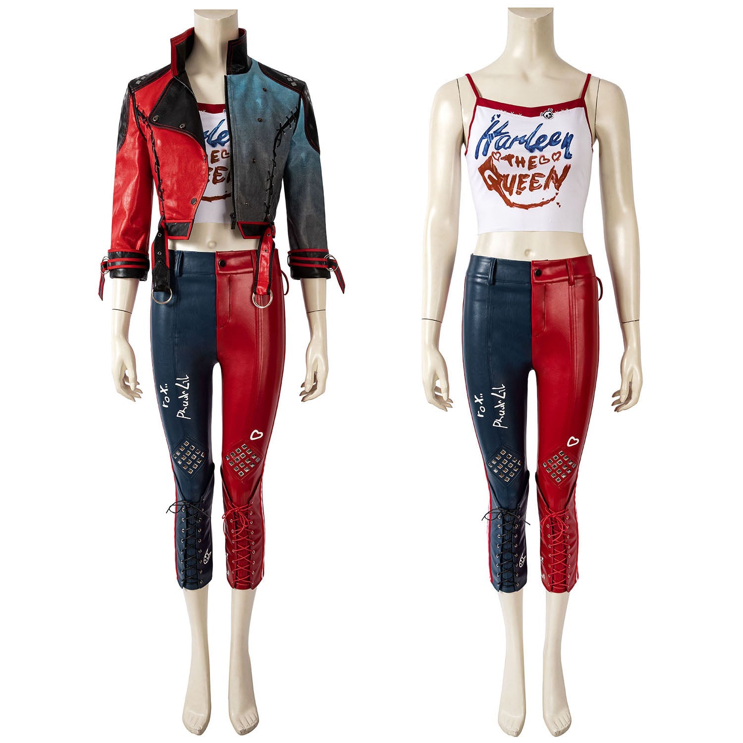 The Suicide Squad Kill the Justice League Harley Quinn Cosplay Costumes