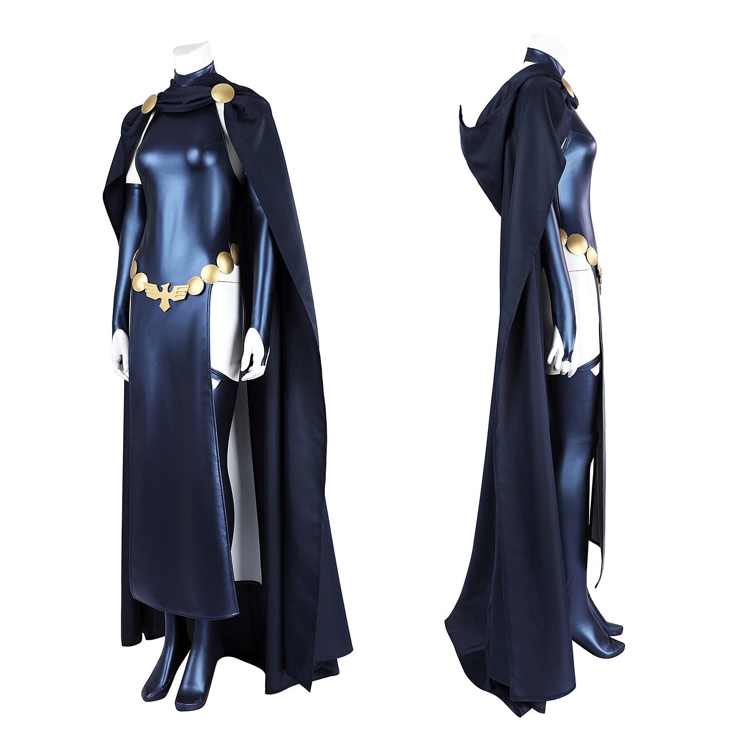 Comics Raven Rachel Roth New Earth Female Full Set Cosplay Costumes