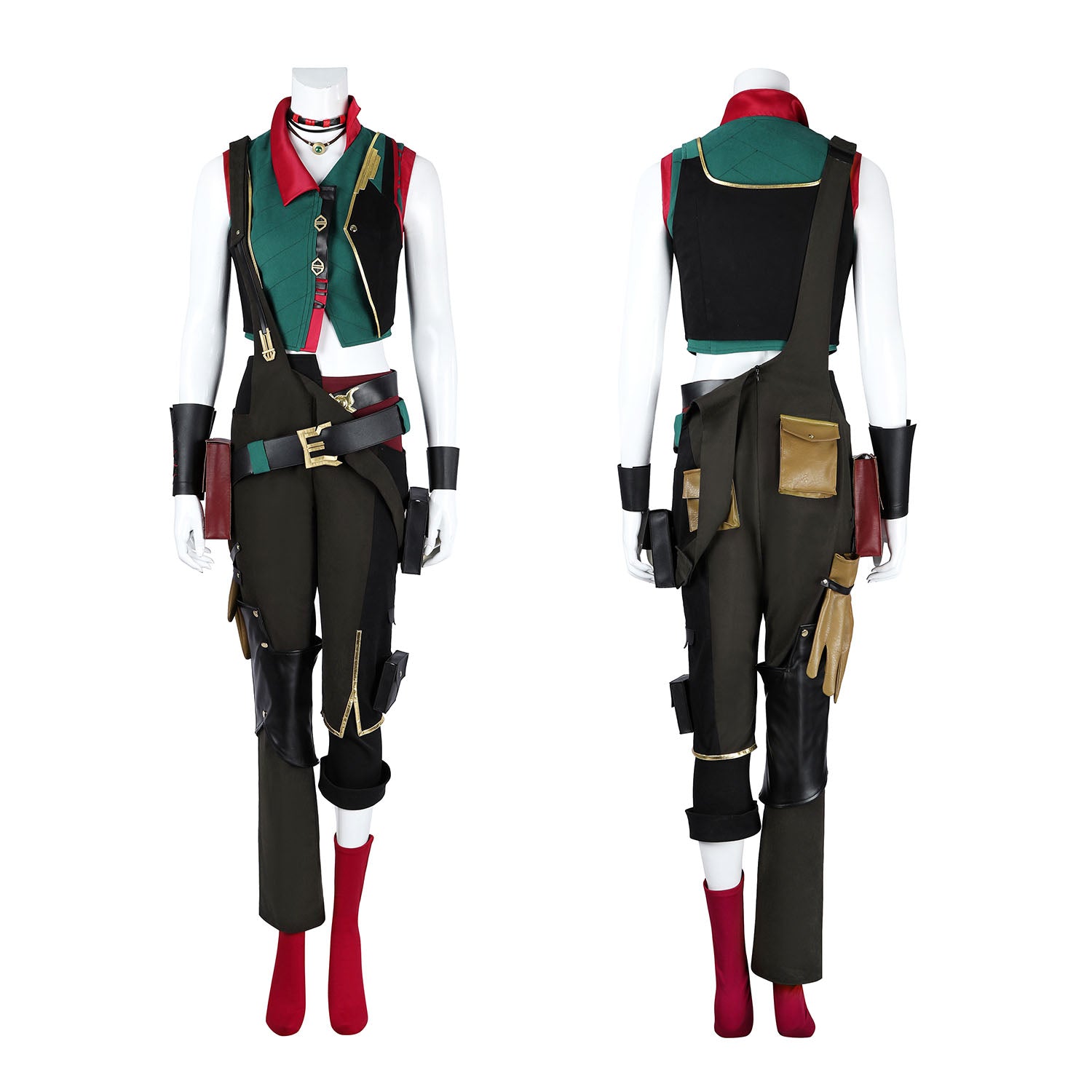 Game LOL Arcane 2 BAOBAO Universe Jinx Cosplay Costumes