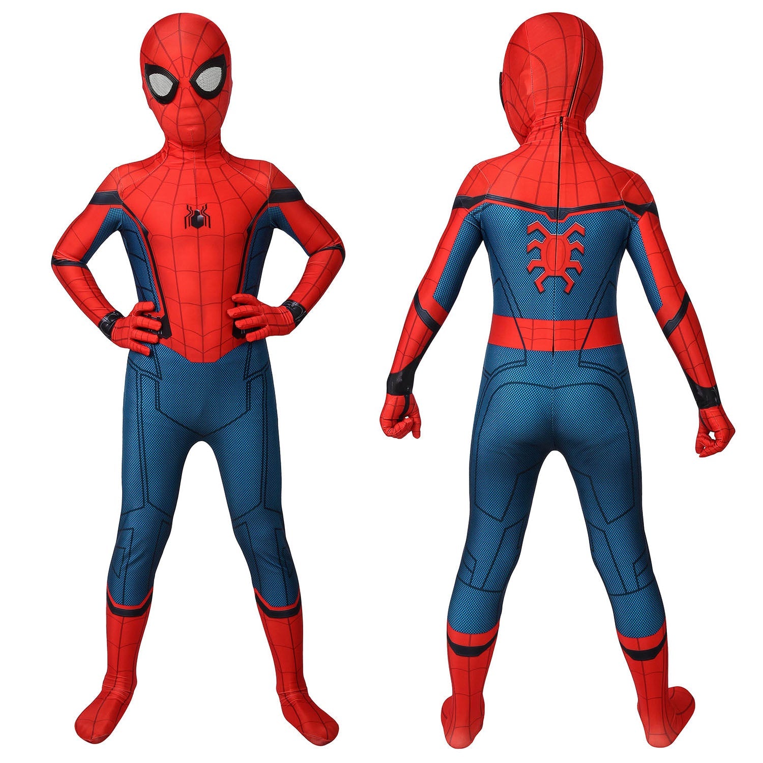 Spider-Man Homecoming Far From Home Kids Jumpsuit Cosplay Costumes