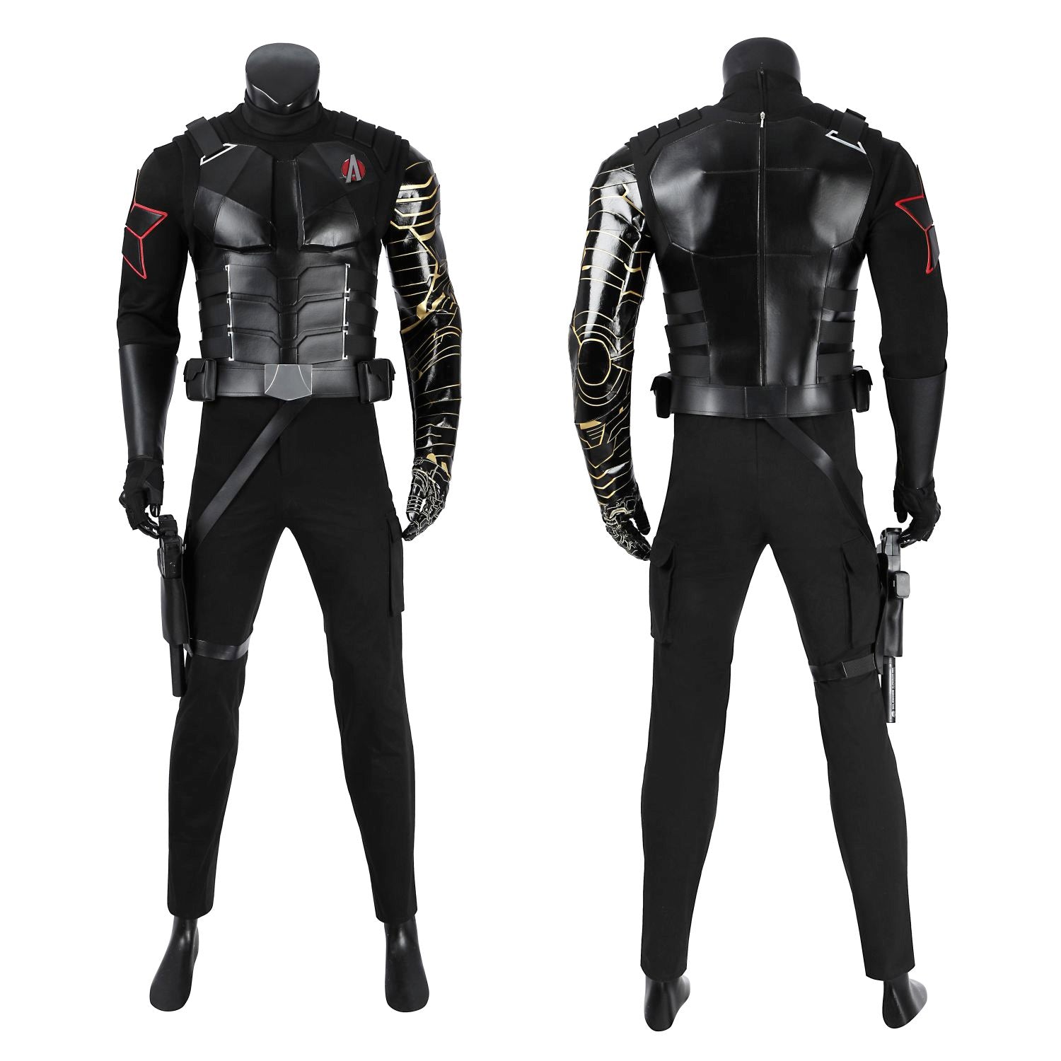 Avengers Winter Soldier Bucky Barnes New Top Cosplay Costumes