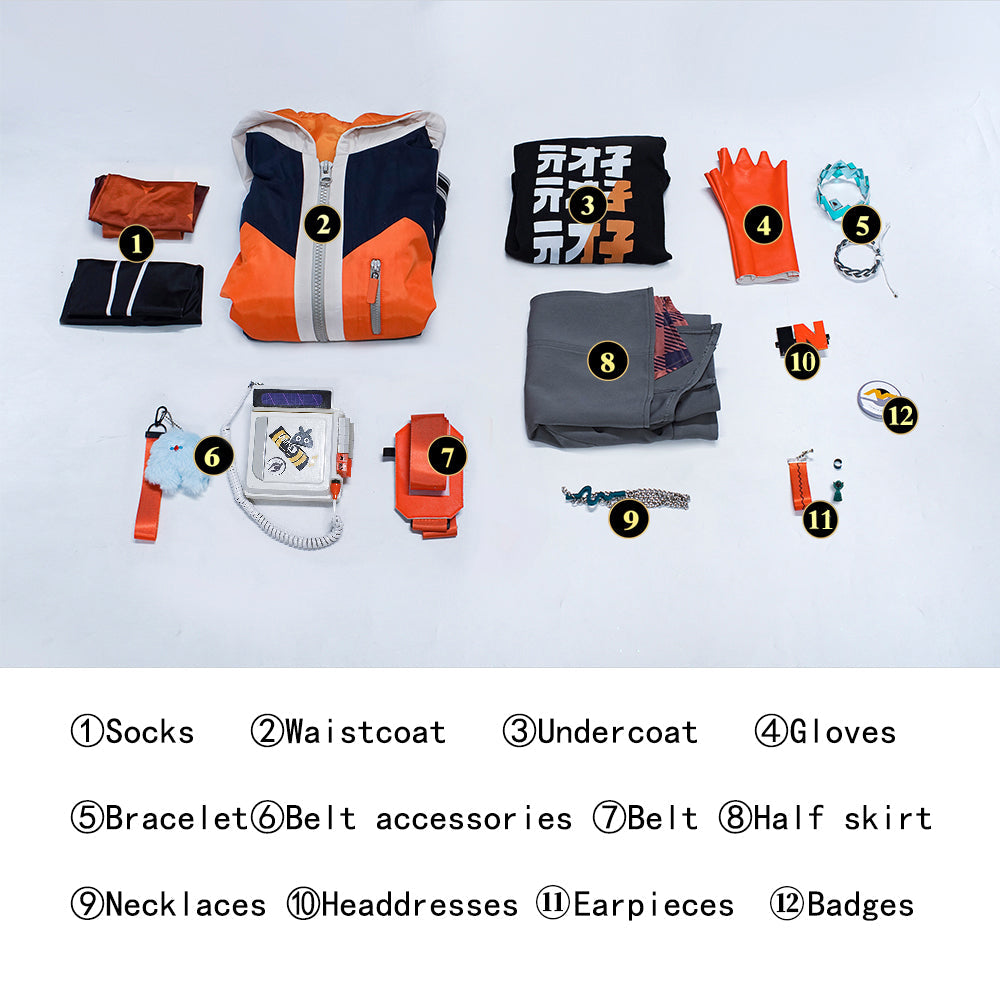 Game Zenless Zone Zero Random Play Belle Cosplay Costumes