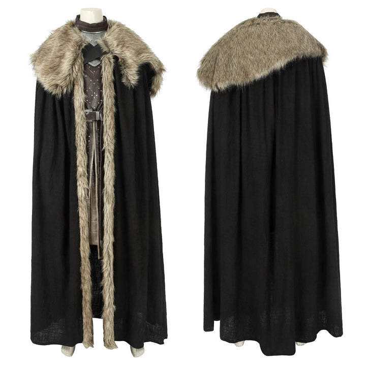 Game of Thrones Season 8 Jon Snow Male Leather Cosplay Costumes