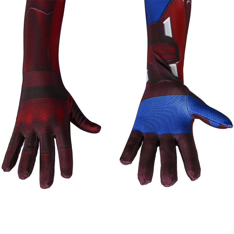 The First Avenger Captain America Kids Jumpsuit Cosplay Costumes