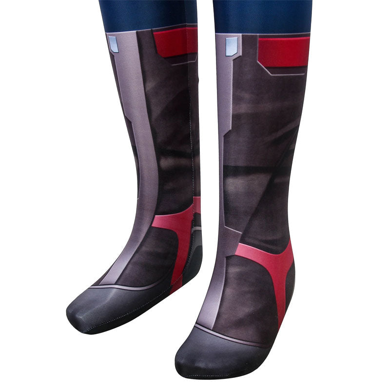 Age of Ultron Captain America Kids Jumpsuit Cosplay Costumes