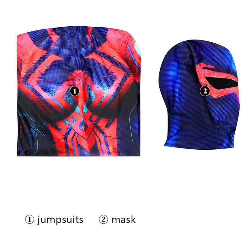 Spider-Man 2099 Across The Spider-Verse Miguel O'Hara Female Jumpsuit Costumes