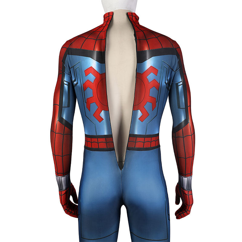 What If - Zombie Hunter Spider-Man Peter Parker Jumpsuit Fullset Costumes