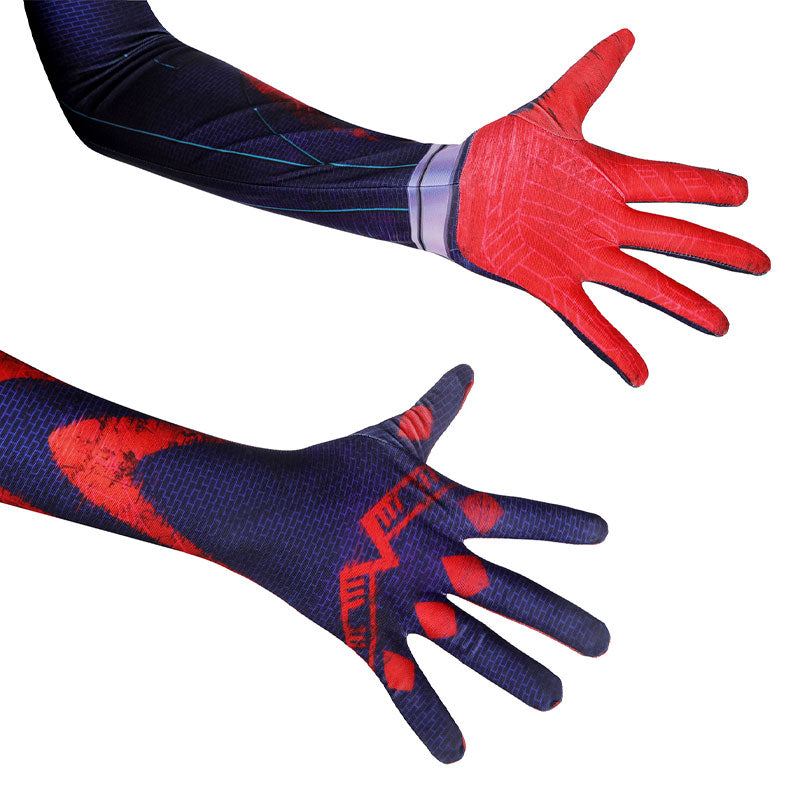 Spider-Man 2099 Across The Spider-Verse Miguel O'Hara Kids Jumpsuit Costumes