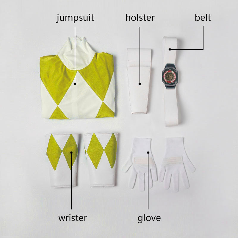 Mighty Morphin Power Rangers Trini Kwan Yellow Ranger Costumes