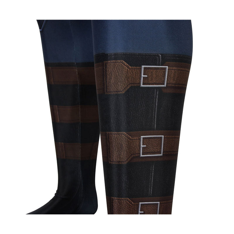 Captain America The Winter Soldier Steve Rogers Jumpsuit Costumes