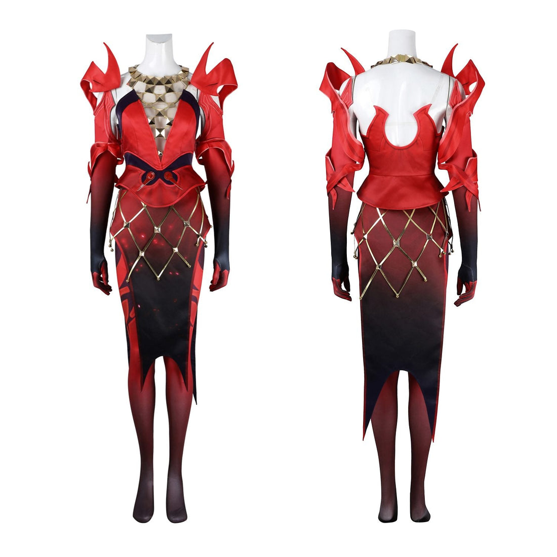 Marvel Rivals Scarlet Witch Emporium Matron Full Set Cosplay Costumes