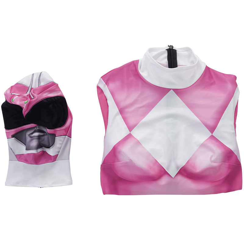 Mighty Morphin Power Rangers Ptera Ranger Pink Ranger Costumes
