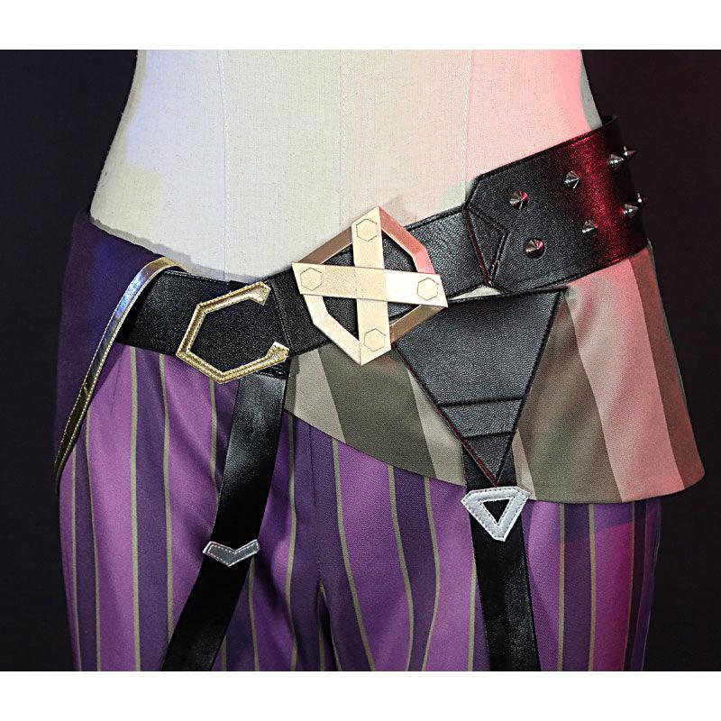 Game LOL Arcane Jinx Full Set  Top Level Cosplay Costumes
