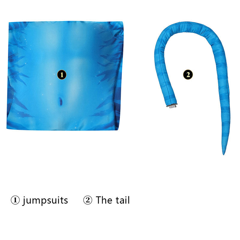 Avatar 2 The Way of Water Neytiri Jumpsuit Cosplay Costumes