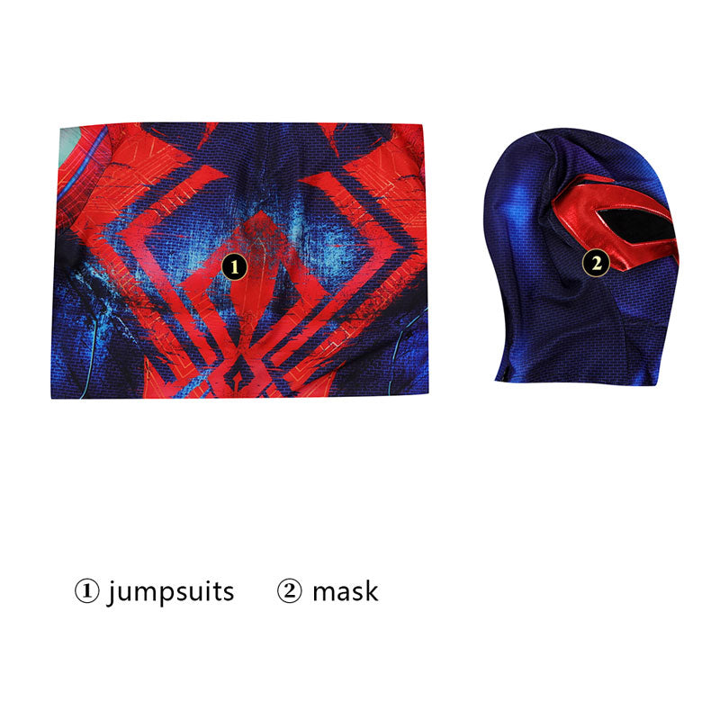 Spider-Man 2099 Across The Spider-Verse Jumpsuit Miguel O'Hara Costumes