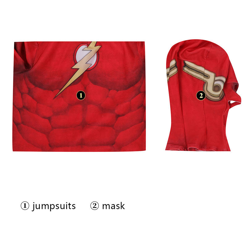 The Flash season 8 Jason Garrick Kids Jumpsuit Cosplay Costumes