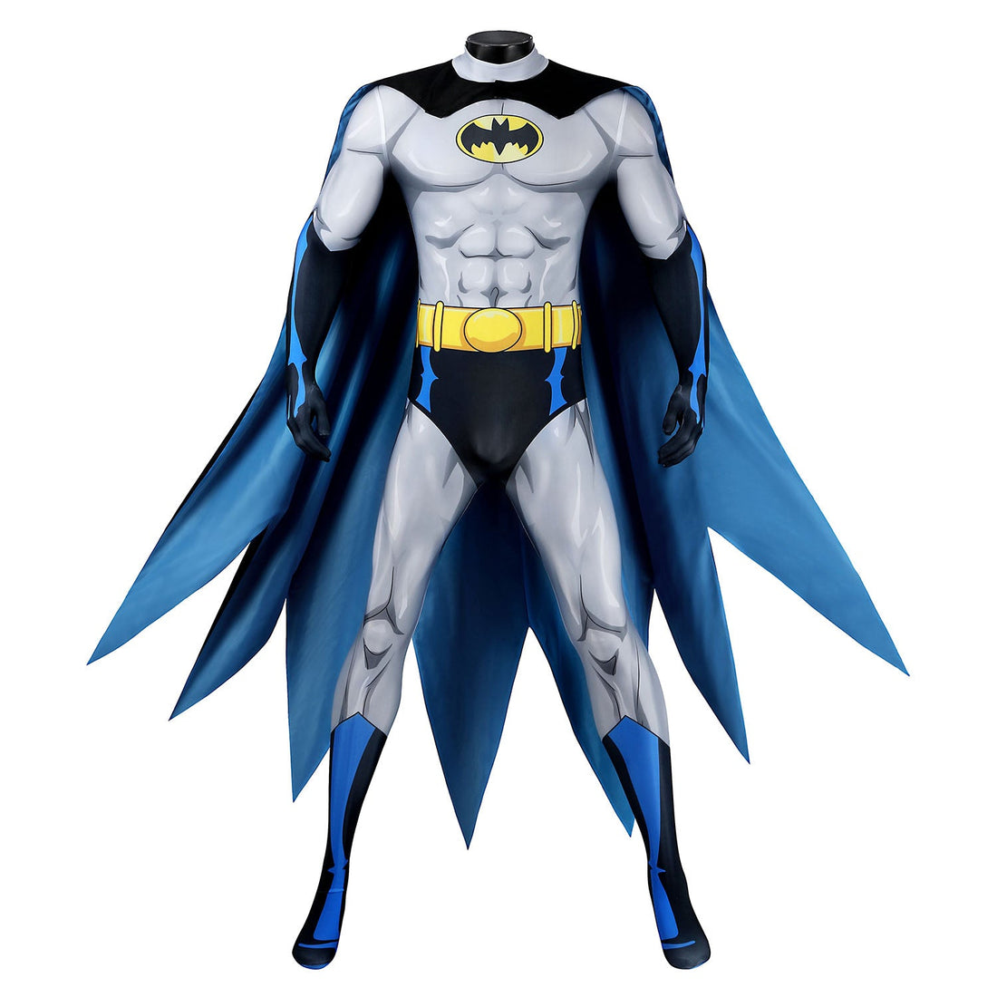 The Batman Bruce Wayne (TV Series) Male Jumpsuit Cosplay Costumes