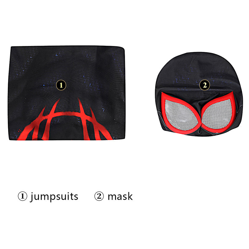Spider-Man Across The Spider-Verse Miles Morales Jumpsuit Costumes