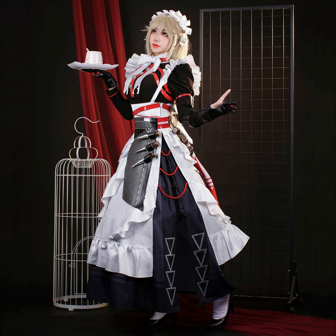 Zenless Zone Zero Alexandrina Sebastiane Rina Maid Cosplay Costumes