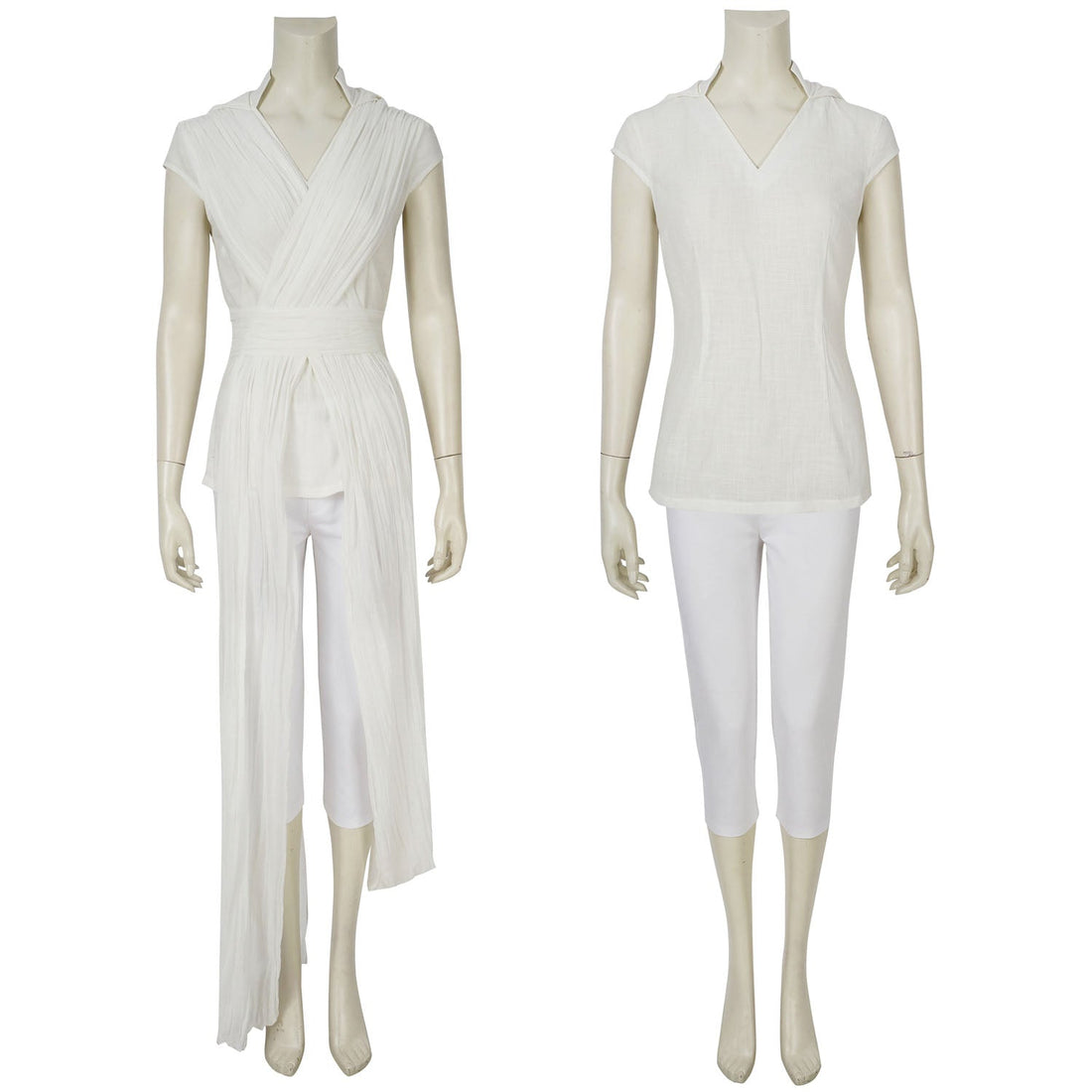 Star Wars 9 The Rise of Skywalker Rey Top Cosplay Costumes