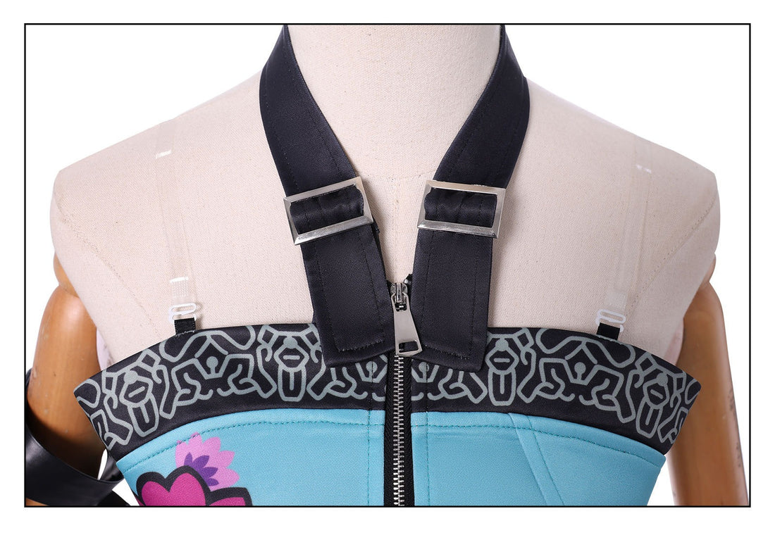 KPop Demon Hunters Zoey Outfit Fullset Adult Kids Cosplay Costumes