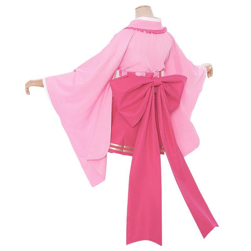 Demon Slayer Tsuyuri Kanawo Kimono Maid Outfit Cosplay Costumes
