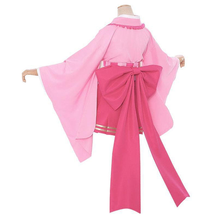 Demon Slayer Tsuyuri Kanawo Kimono Maid Outfit Cosplay Costumes