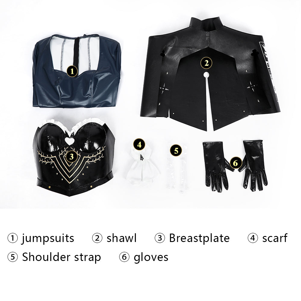 Metaphor: ReFantazio Eiselin Hulkenberg Top Level Cosplay Costumes