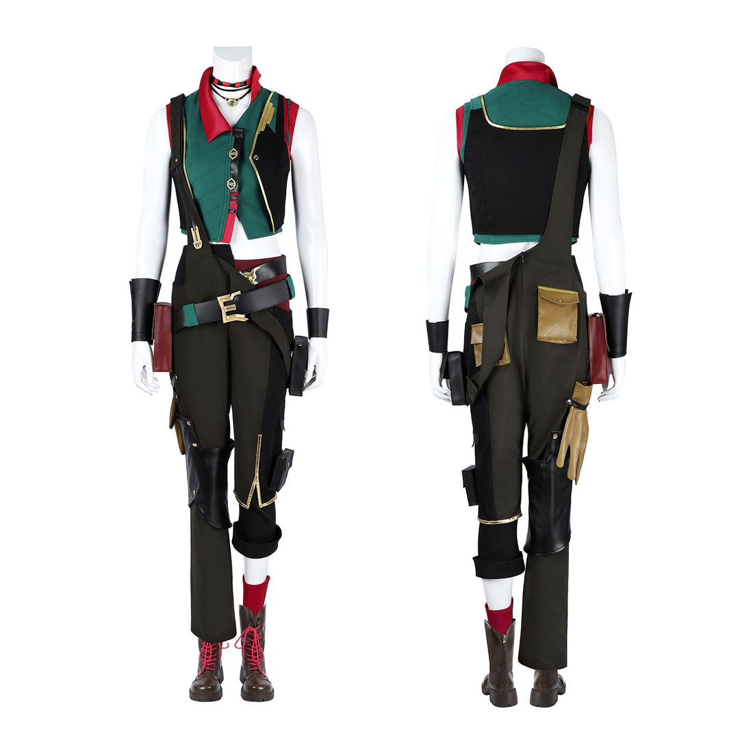 Game LOL Arcane 2 BAOBAO Universe Jinx Cosplay Costumes