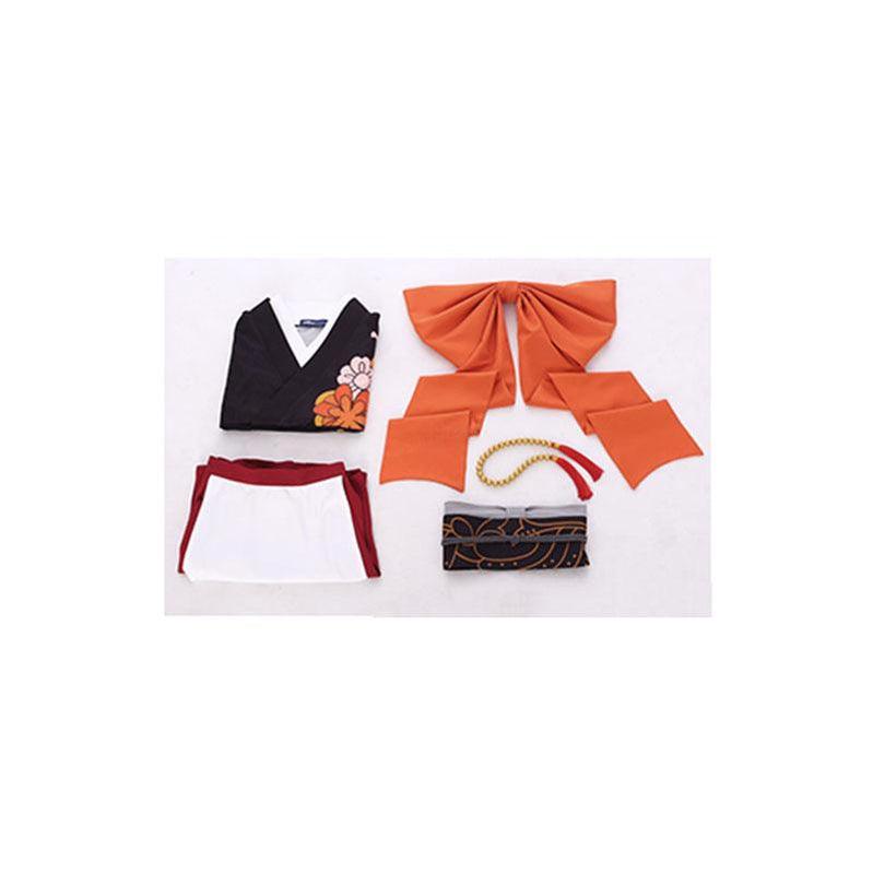 Demon Slayer Kibutsuji Muzan Kimono Maid Outfit Cosplay Costumes