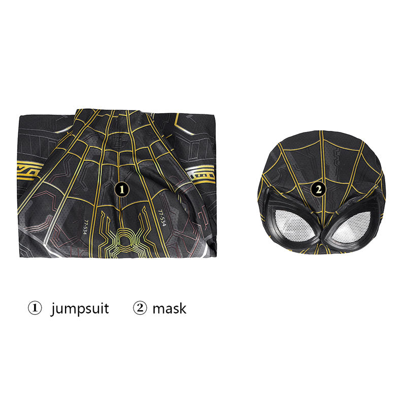 Spider-Man 3 No Way Home Peter Parker Kids Jumpsuit Costumes