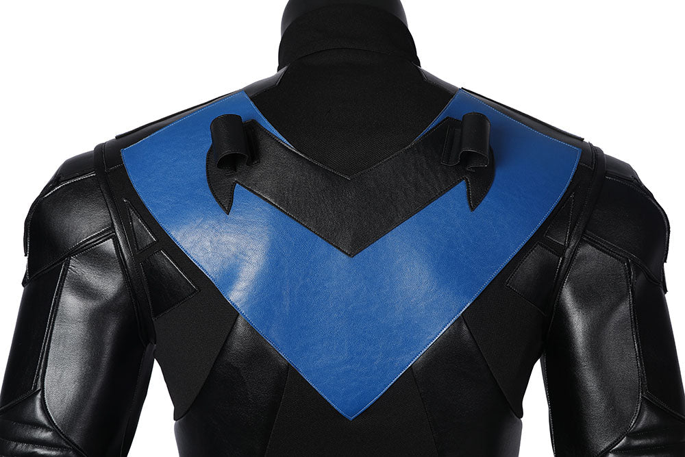 Batman Gotham Knight Nightwing Battle Suit Male Cosplay Costumes