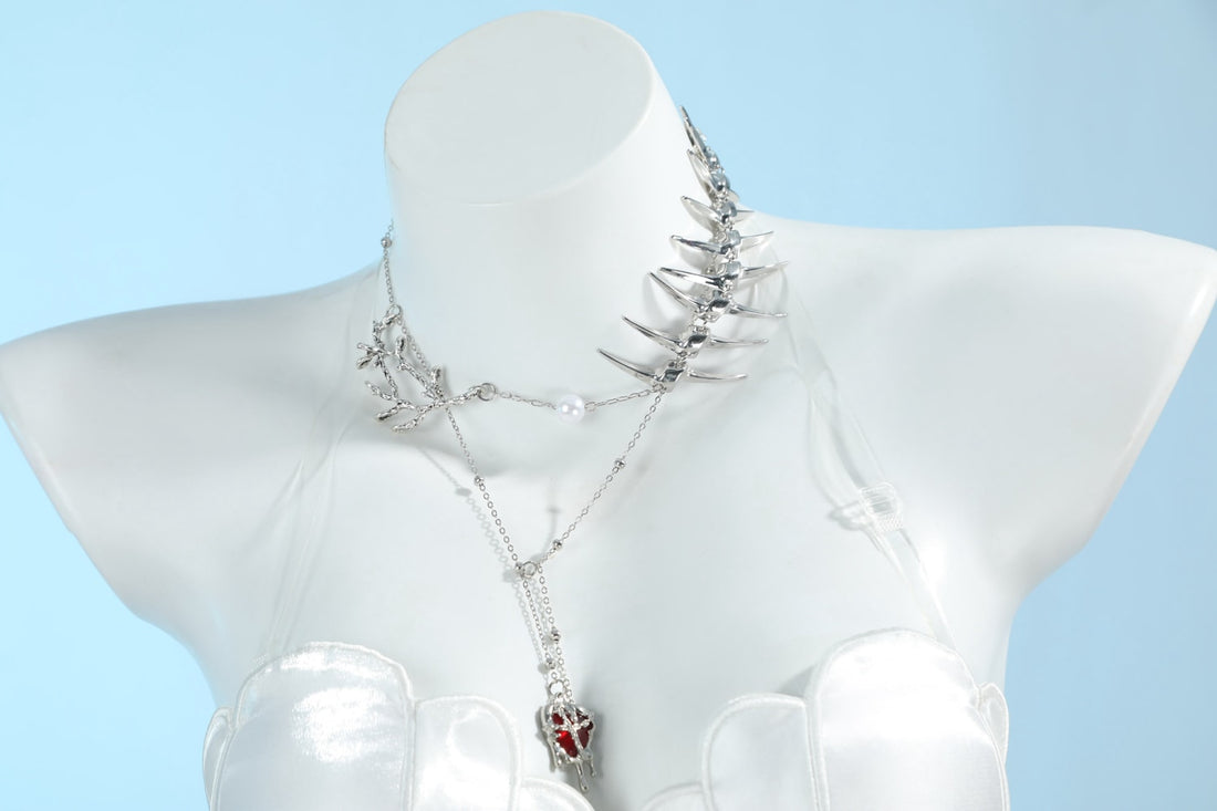 Pre-order Path to Nowhere L.L. Interlude White Dress Top Level Cosplay Costumes