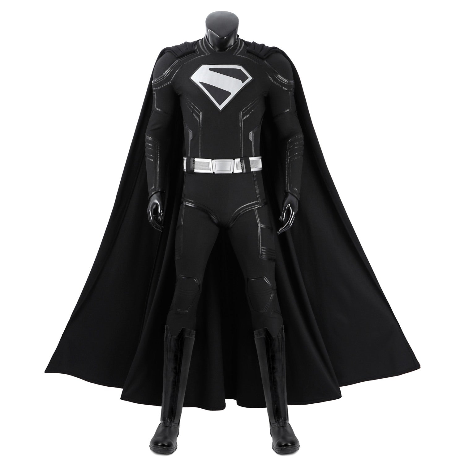 Superman Legacy Clark Kent Black Suit Top Cosplay Costumes