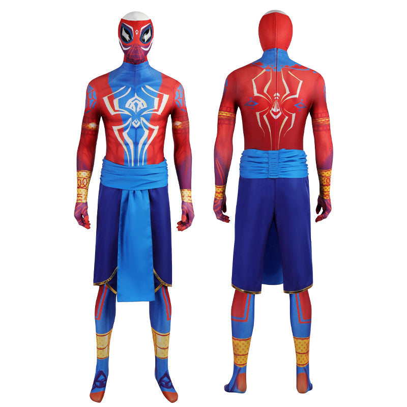 Spider-Man Across The Spider-Verse India Pavitr Prabhakar Jumpsuit Costumes
