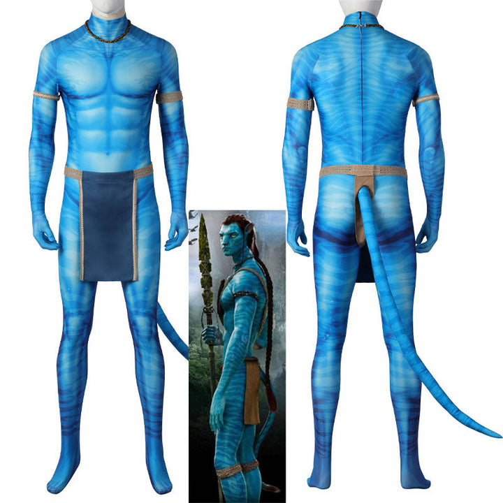 Avatar 2 The Way of Water Jake Sully Jumpsuit Cosplay Costumes