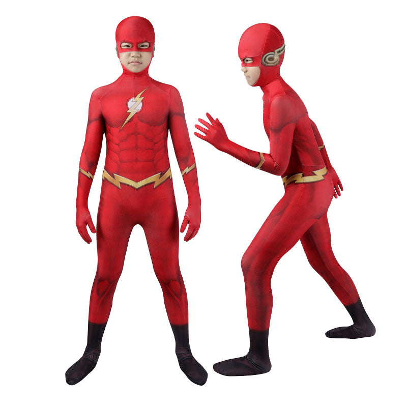 The Flash season 8 Jason Garrick Kids Jumpsuit Cosplay Costumes