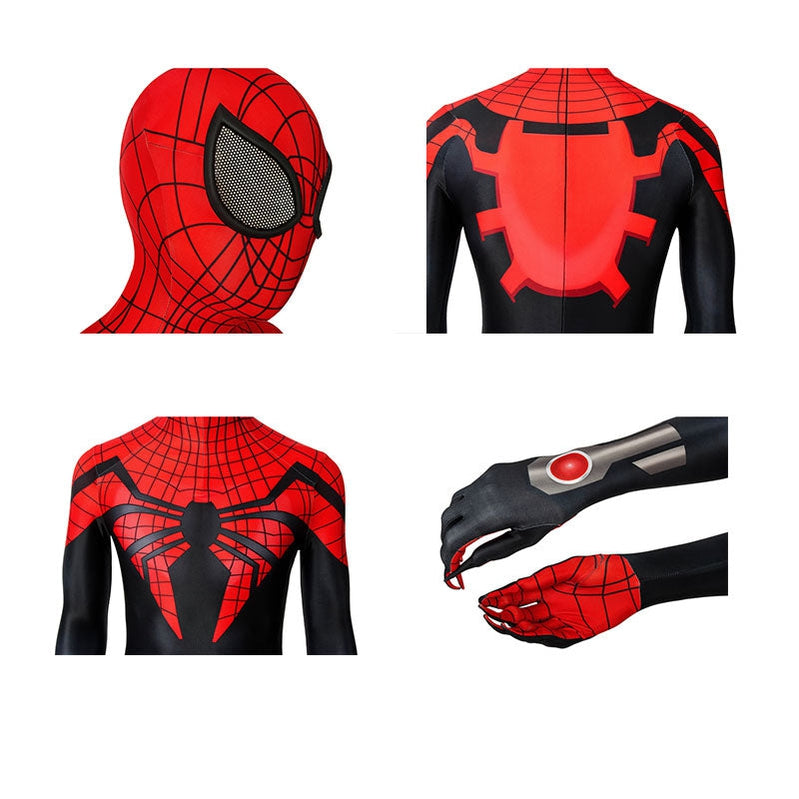 Spider-Man Superior Elastic Jumpsuit with Headgear Cosplay Costume