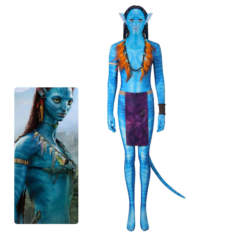 Avatar 2 The Way of Water Neytiri Jumpsuit Cosplay Costume