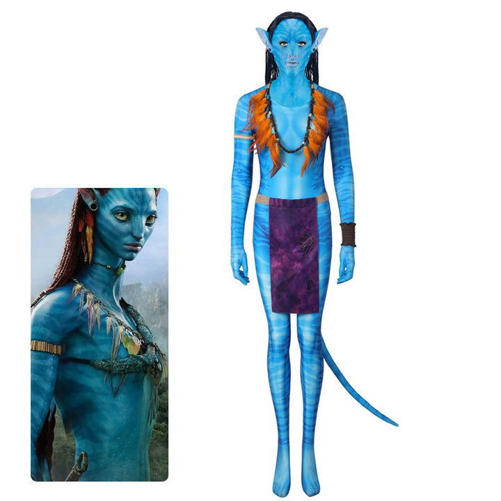 Avatar 2 The Way of Water Neytiri Jumpsuit Cosplay Costume