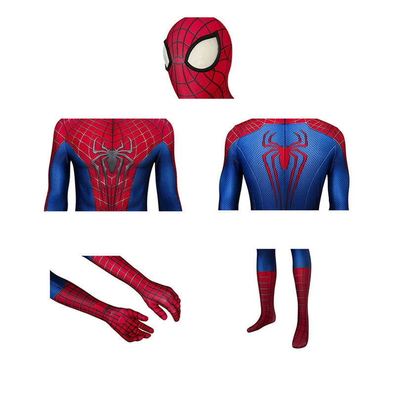 The Amazing Spider-Man Peter Parker Jumpsuit Elastic Force Costume