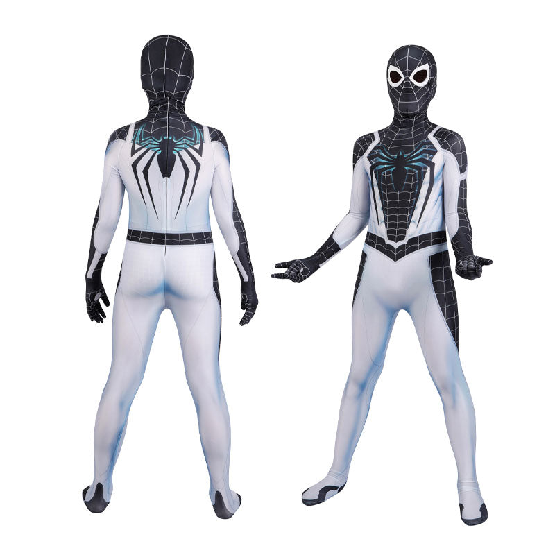 Spider-Man Negative Suit Jumpsuit Kids Cosplay Costumes